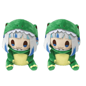 Dino Gura Plush 2PCS
