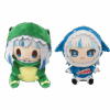 Dino Gura Plush and Gawr Gura Plush